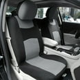 thumbnail image 3 of Funda universal Unique Bargains Conjunto Coche asiento Kit para Camión SUV Negro Gris, 3 of 8