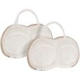thumbnail image 1 of HAYAN2Pcs Bra Wash Bags for Laundry Lingerie Brassiere Bag bra washing protector holder for Washing Machine Beige(A to C Cups), 1 of 1