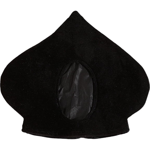 Slccxzc Spades Shape Hat Funny Headgear Cap for Carnival Party Halloween Decoration