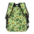 thumbnail image 4 of Gaeub Avocado With Seeds Ergonomic Lightweight Laptop Backpack - Multiple Pockets for School, Work, Travel, Outdoor Activities -One Size, 4 of 5