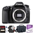 thumbnail image 2 of Canon EOS 80D DSLR Camera (Body Only) + 64GB Memory Card + 1 Year Warranty Canon 1263C004-25, 2 of 3