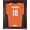 Mahogany, variant on New York Jets Throwback Logo 1998 - 2018 Black Frame Jersey Display Case