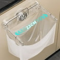 thumbnail image 4 of Dvkptbk No-Drill Bag Hanger Foldable Trash Bag Organizer Retractable Trash Bag Stand Adhesive Waste Bag Bracket Plastics Garbage Rack Kitchen Utensils & Gadgets, 4 of 9