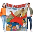 thumbnail image 1 of Fat Albert y los Niños Cosby anti-pilling, suave, ligera, esponjosa y acogedora de lujo para hogar y cocina – Perfecta para niños y adultos,120X180cm, 1 of 6