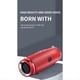 thumbnail image 2 of Altavoz Estéreo Inalámbrico 3D Envolvente para Exteriores con Bluetooth 4.0, Altavoz Portátil de Graves de Alta Potencia, Color Rojo., 2 of 5