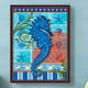 thumbnail image 1 of Cuadros Decorativos 5D bricolaje taladro redondo completo diamante pintura hipocampo decoración del hogar (GS3502) Wdftyju de costura negro 4 estilos, 1 of 7