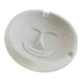 thumbnail image 1 of GUOOL Modern Ash Tray with 3 Slots Ashtray Ornament Tabletop Smokers Laugh, 1 of 9