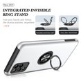 thumbnail image 7 of JTCASES for Samsung Galaxy A22 5G Case, Car Mount Bracket 2-layer Hybird Shockproof PC TPU Anti-fall Slim Fit Lightweight Magnetic Cover for Samsung Galaxy A22 5G（6.6" 2021) - Silver, 7 of 7