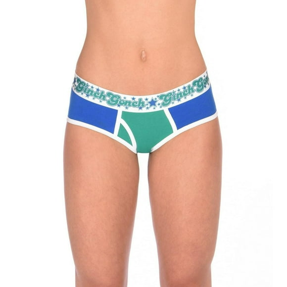 Ginch Gonch W706211-XS Calzoncillos para Novio para Mujer & 44; Azul - Extra Pequeño