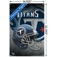 thumbnail image 3 of NFL Tennessee Titans - Helmet 18 Wall Poster with Push Pins, 14.725" x 22.375", 3 of 3