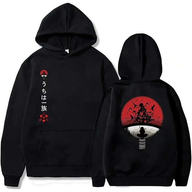 Sudadera con capucha unisex Akatsuki Cloud, jersey con estampado de moda, ropa de calle cómoda, top de hip hop, otoño e invierno, superventas