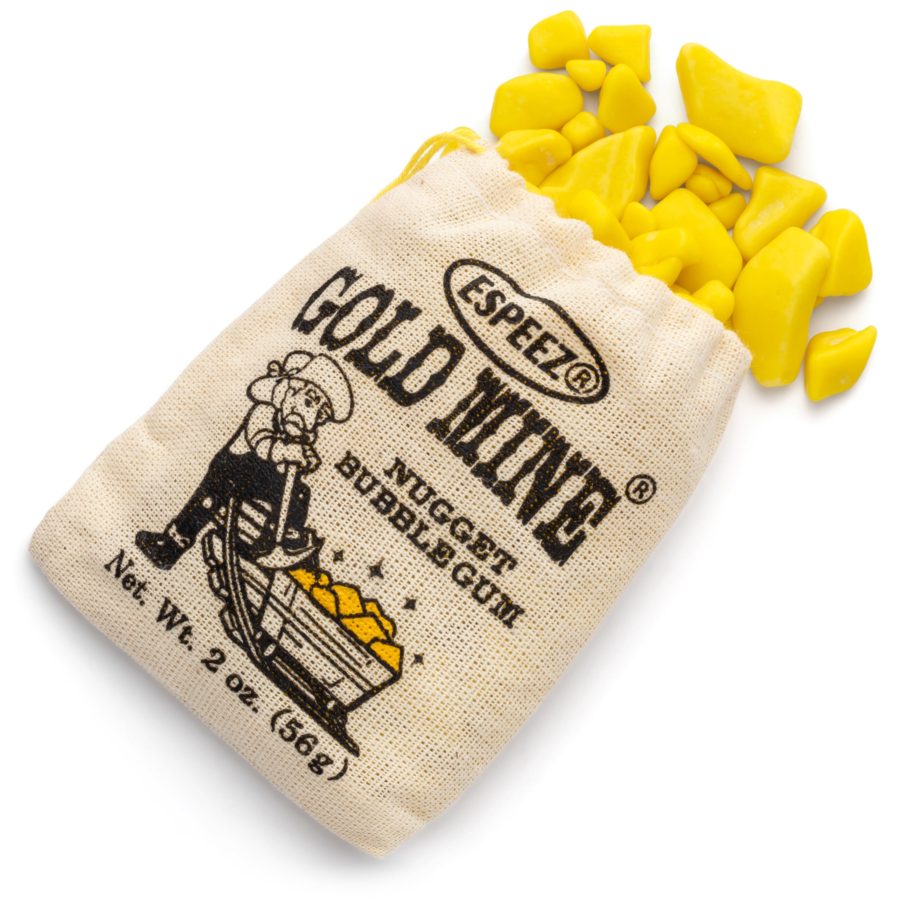 Espeez Gold Mine Nugget Bubble Gum, 24 count, 3 lbs