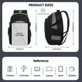thumbnail image 4 of New York Xpress 25L Lightweight Travel Backpack Water-Resistant Casual Daypack for School, Travel, and Outdoor Activities,Gray,8160, 4 of 7