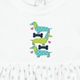 thumbnail image 4 of Inktastic Dachshund Dog Lover Polka Dot Puppies Girls Baby Dress, 4 of 5