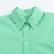thumbnail image 5 of HH TRAF 2024 Camisas sueltas de calle para mujer Blusa de verano de un solo pecho con bolsillo y mangas largas con cuello vuelto verde a la moda para mujer, 5 of 5