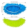 Hanmir 10Pcs Mop Slippers for Dust Cleaning Reusable Mop Shoe Cover Mopping Socks for Kitchen