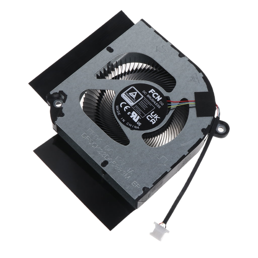 CIYISON CPU GPU Radiator for DC 12V 1A 4 pin 4-wires Laptop Cooler Fan For ACER nitro 5 N22C1 AN515-58 N20C11 PH317-55 AN515-46