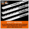 thumbnail image 3 of 75 Pcs T Jig Saw Blade Set, T- Blades for Wood, Plastic and Metal Cutting, 3 of 6
