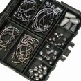 thumbnail image 3 of Fishing Tackle Set Jig Hooks Beads Sinkers Weights Swivels Snaps, 3 of 5