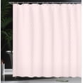 thumbnail image 3 of Ambesonne Polka Dot Shower Curtain, Small Circle Pinkish Back, 69"Wx70"L, Pale Rose and White, 3 of 4