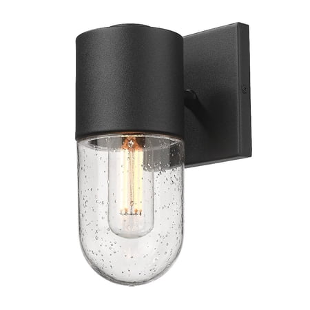 Golden Lighting - Ezra - 1 Light Outdoor Wall Mount-10.25 Inches Tall and 5.38