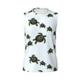 thumbnail image 6 of Picia Sea Turtle mens Cotton Tank Undershirts , Moisture-wicking Ribbed Tanks, Lightweight Cotton Tank Undershirts-Small, 6 of 8