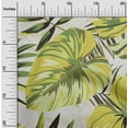 thumbnail image 2 of oneOone Cotton Poplin Lime Fabric Tropical Leaf With Texture Fabric For Sewing Printed Craft Fabric By The Yard 56 Inch Wide, 2 of 4