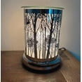 thumbnail image 2 of 7" Touch lamp/Essential Oil Burner/Fragrance Wax Melts Warmer/Silver Tree Table Decor, 2 of 2