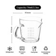 thumbnail image 4 of Jarra triple BCNMViku de 90 ml para tragos de espresso (paquete de 2), 4 of 8
