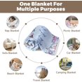 thumbnail image 3 of Religious Throw Blankets for Women Men Baptism Blankets for Boys Catholic Confirmation Gifts for Teenage Girls Bible Verse Blanket Baptism Decor First Communion Christmas Easter Blankets 30x40", 3 of 6