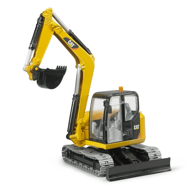 Cat Mini Excavator With Chain Link Chassis And Working Arm - Walmart 