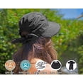 thumbnail image 2 of Women's Upf 50+ Uv Sun Protection Convertible Beach Hat For Beach, Fishing, Hiking, Camping, Travel, 2 of 3