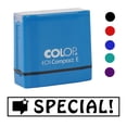 thumbnail image 2 of Printtoo Special Self Inking Rubber Stamp Pre-Inked Office Stamp- Home Office Business Stationery, Red- 42 x 9 mm, 2 of 7