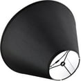 thumbnail image 6 of GO&SO Set of 2 Black Lamp Shade Fabric Large Lamp Shades,Barrel Lamp Shades 6.5 x 16.3 x 10.5 inch,Replacement Lamp Shades for Table Lamps,Floor Lamps,Spider Lamp Cover Handcrafted, Assembly Required, 6 of 18