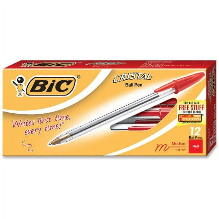 Pens BIC Cristal Soft 20 pieces, Office & school supplies, Official  archives of Merkandi