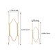 thumbnail image 2 of unbranded 8Ud Metálicos De Resorte Dorados Para Colgar Y Mostrar Platos En Pared, 2 of 8
