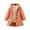 Orange, variant on SwiftWear Girls Fuzzy Fleece Jacket Casual Button Down Sherpa Overcoat Faux Fur Long Outwear with Hood 3-7 Years, Beige