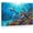 Frame-style, variant on Vibrant Dolphin Coral Reef Canvas Wall Art, Colorful Underwater Ocean Marine Animal Life Pictures Print for Living Room Bedroom Bathroom Home Decor