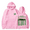 Rose, variante sur Adam Melchor "The Diary Of Living" Sweat à Capuche Unisexe à Manches Longues, Rose, TTTG