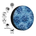 thumbnail image 4 of Rateoe Vintage Floral Pattern Tire Cover Wheel Protectors Weatherproof Wheel Covers Universal Fit for Trailer Rv SUV Truck Camper Travel Trailers Accessories-15 inch, 4 of 6
