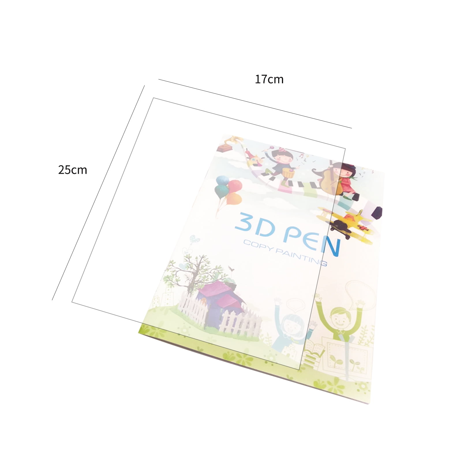 Livre De Pochoirs 3D Pour Stylo 3D - 40 Modèles Réutilisables + Plaque Transparente - Débutants Et Enfants - DIY Créatif - 6