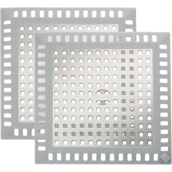 Livease Drain Hair Catcher, 4,8" Universal Shower Strainer, Hair Stopper, Drain Cover for Bathroom