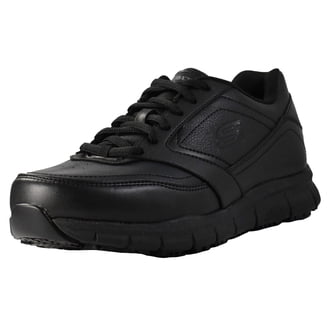 THOROGOOD SIZE 9.5W Men\'s Black Leather Lace-Up Casual Shoes Thorogood Black Leather Oxford Work Shoe - Boots Etc main image 2