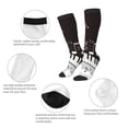 thumbnail image 3 of Naloa Piano Keys With Musical Notes Knee Socks, High Socks Long Stretchy Sock Women Knee High Stocking, Long Socks for Women, 3 of 6