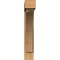 thumbnail image 2 of Ekena Millwork 7 1/2"W x 44"D x 44"H Thorton Block Smooth Bracket w/ Offset Brace, Western Red Cedar, 2 of 25