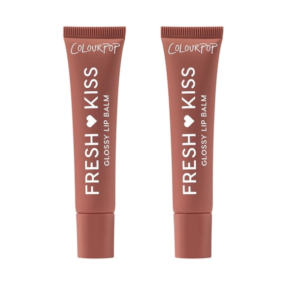 Bálsamo labial brillante ColourPop Fresh Kiss – Cuidado hidratante de labios enriquecido con péptidos ácido hialurónico manteca de karité y vitamina E para una fórmula ultra acolchada – batido de choc