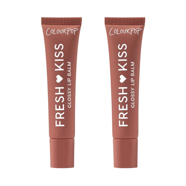 Bálsamo labial brillante ColourPop Fresh Kiss – Cuidado hidratante de labios enriquecido con péptidos ácido hialurónico manteca de karité y vitamina E para una fórmula ultra acolchada – batido de choc
