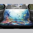 thumbnail image 6 of Uourmeti Turtle Pattern Car Seat Covers Full Set Anti-Slip Car Front & Rear Seat Covers Breathable Interior Car Seat Cover Full Set Fit for Van Truck, 6 of 10