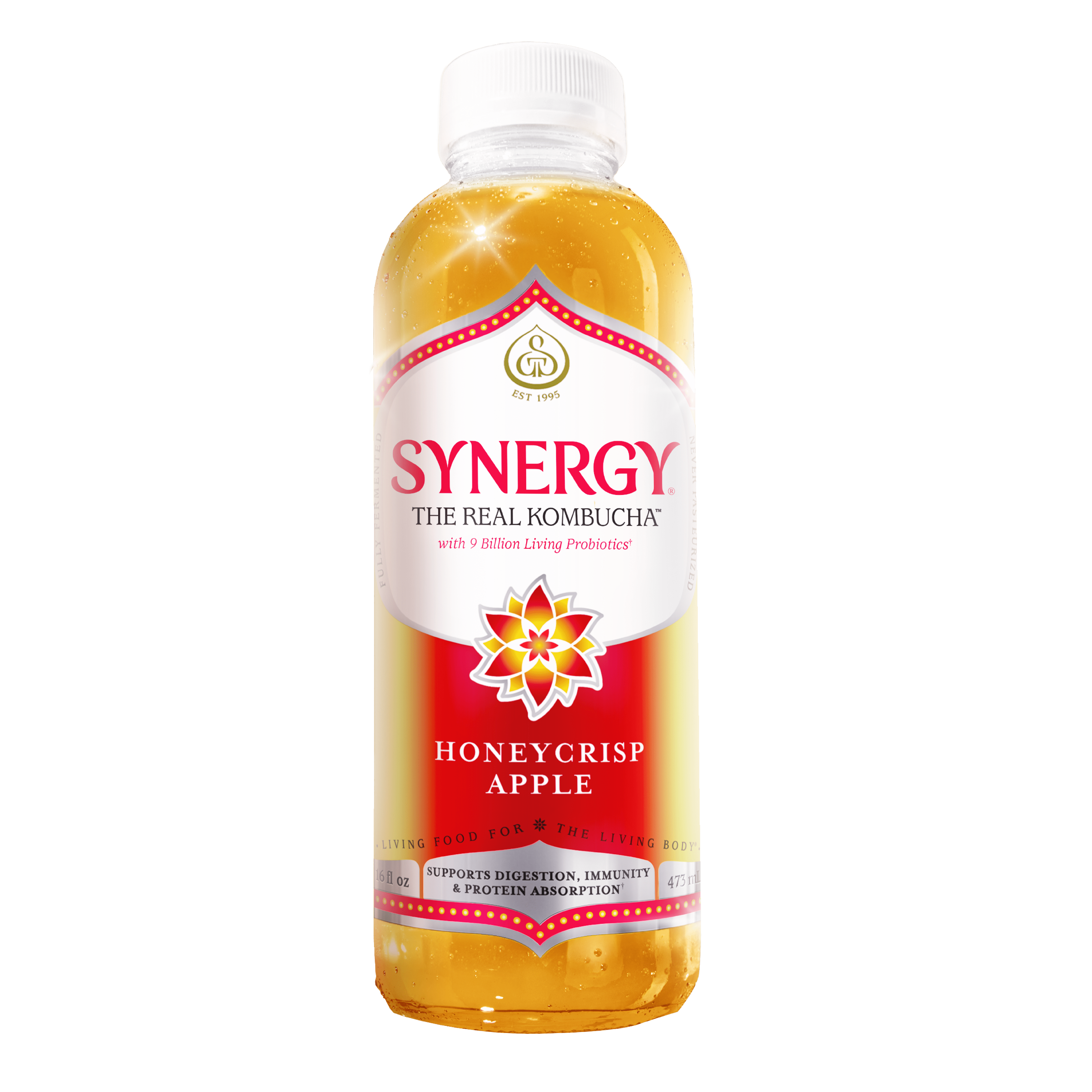 Synergy Peach Paradise Kombucha 16 fl oz - Walmart.com