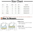thumbnail image 3 of Womens Bras Comfortable Women's Sexy Lace Bra Sexy Gathering Large Chest Show Small Sponge Thin Comfortable Large Size Underwear Rear Buckle Ventilate Bras Gray L, 3 of 4